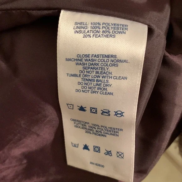 Lands’ End Down maxi coat - Picture 8 of 9